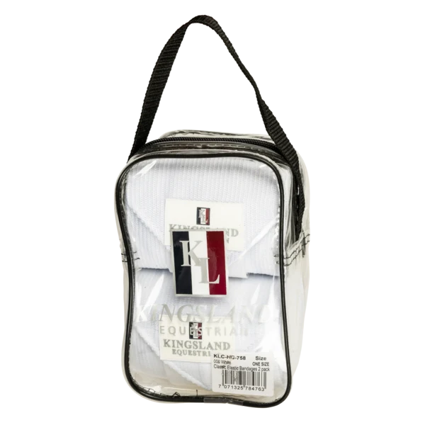 Kingsland Elastic Bandages Polo Wrap White