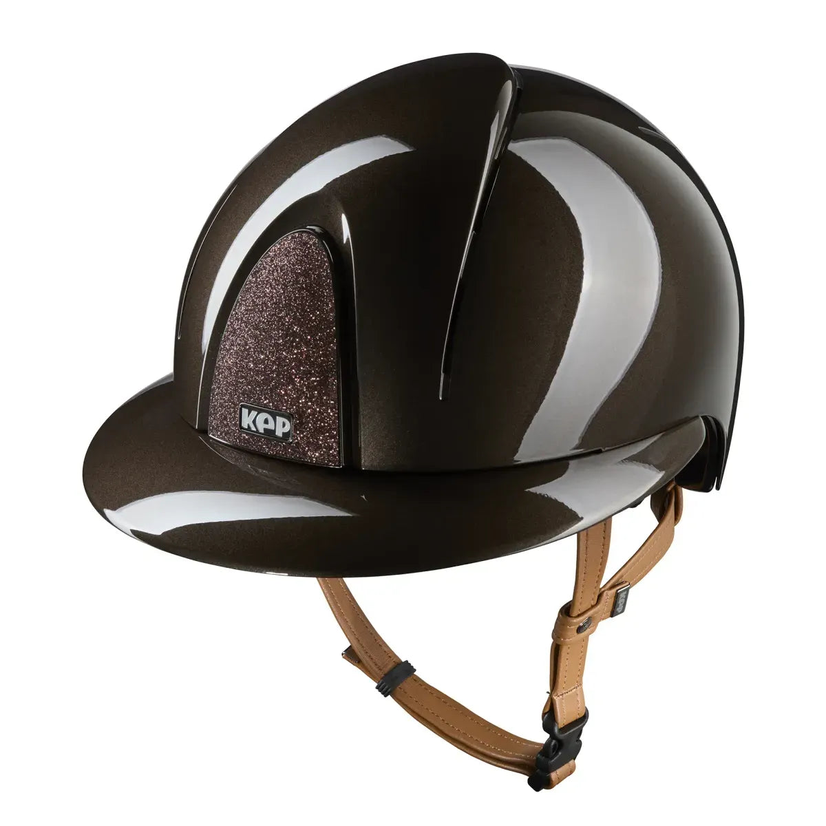 KEP Smart Nova Brown Star Beige Strap Wide Visor