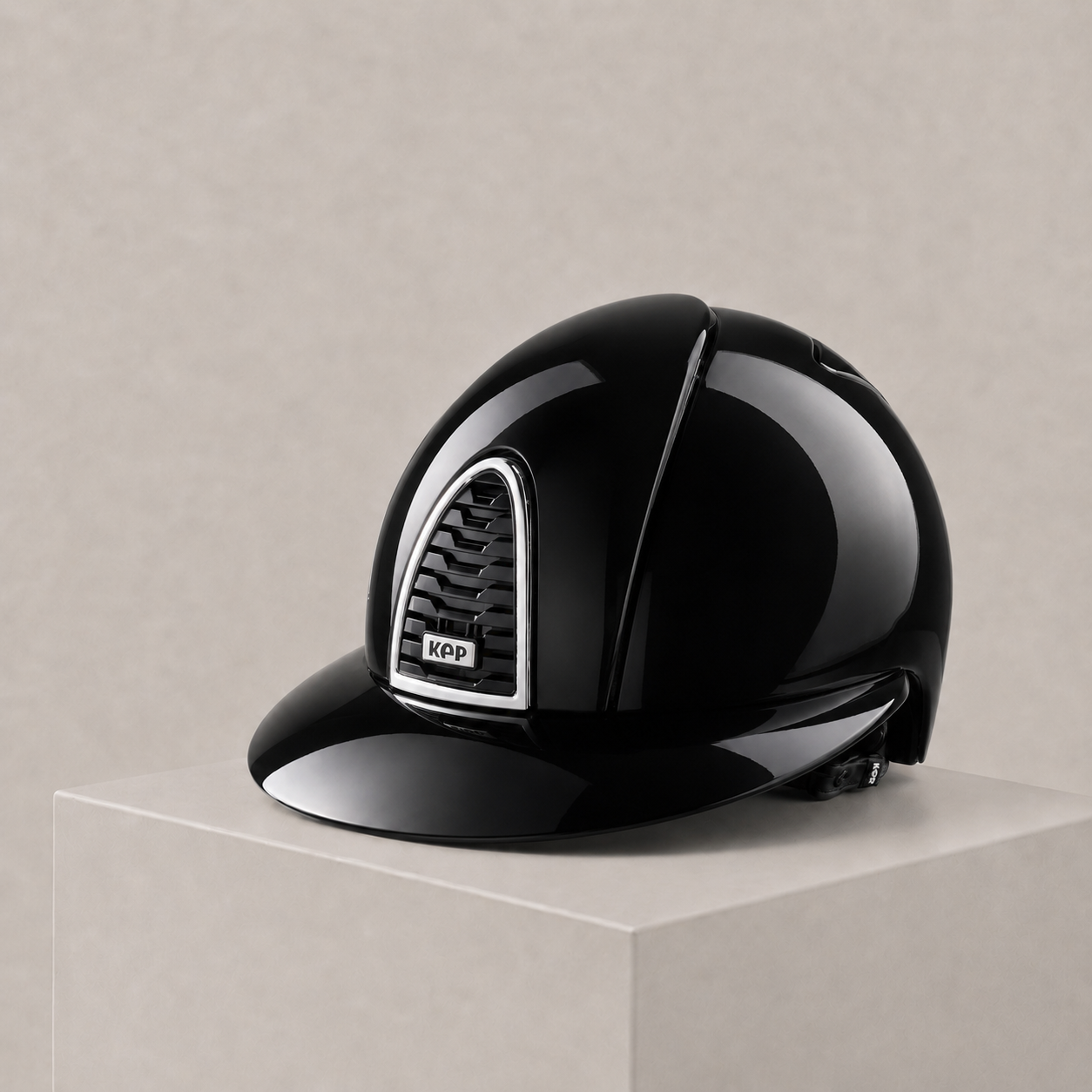 KEP Cromo 2.0 Helmet Black Polish Wide Visor
