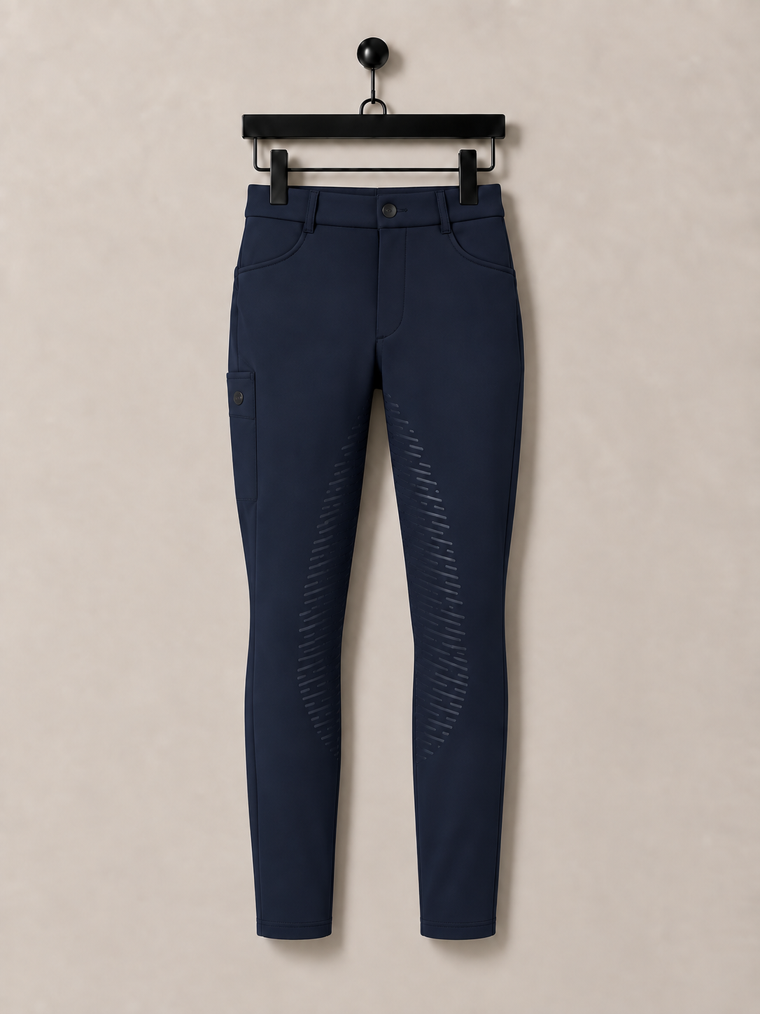 Pikeur Fendrik Breeches Mens GripTec Full Seat Navy and Gray