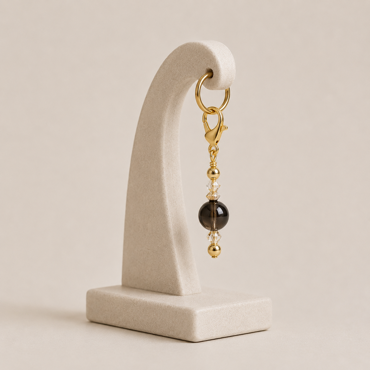 Westoria Smokey Quartz Bridle Charm- Positive Thoughts & Relaxation