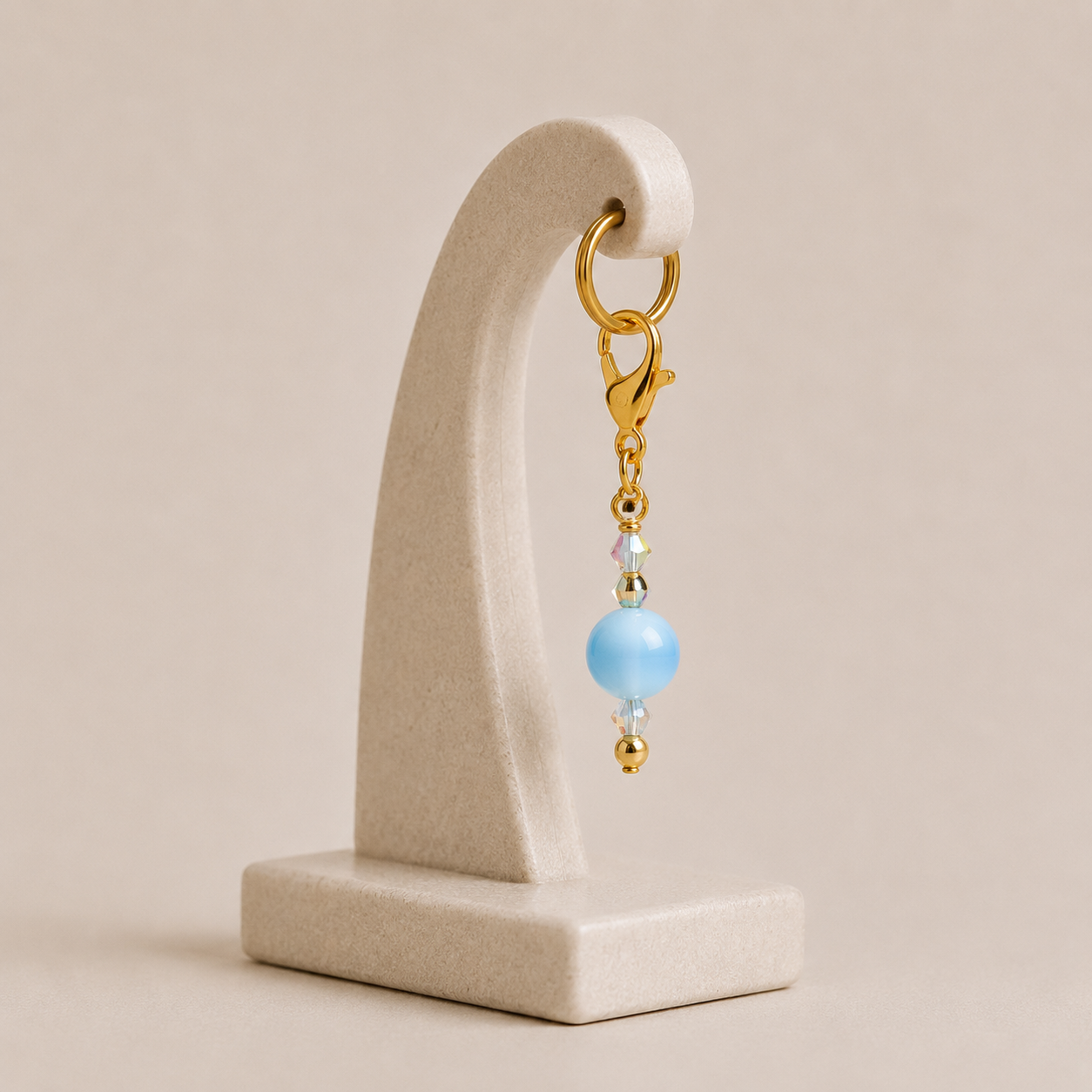 Westoria Opalite Bridle Charm- Confidence, Prosperity, Stability