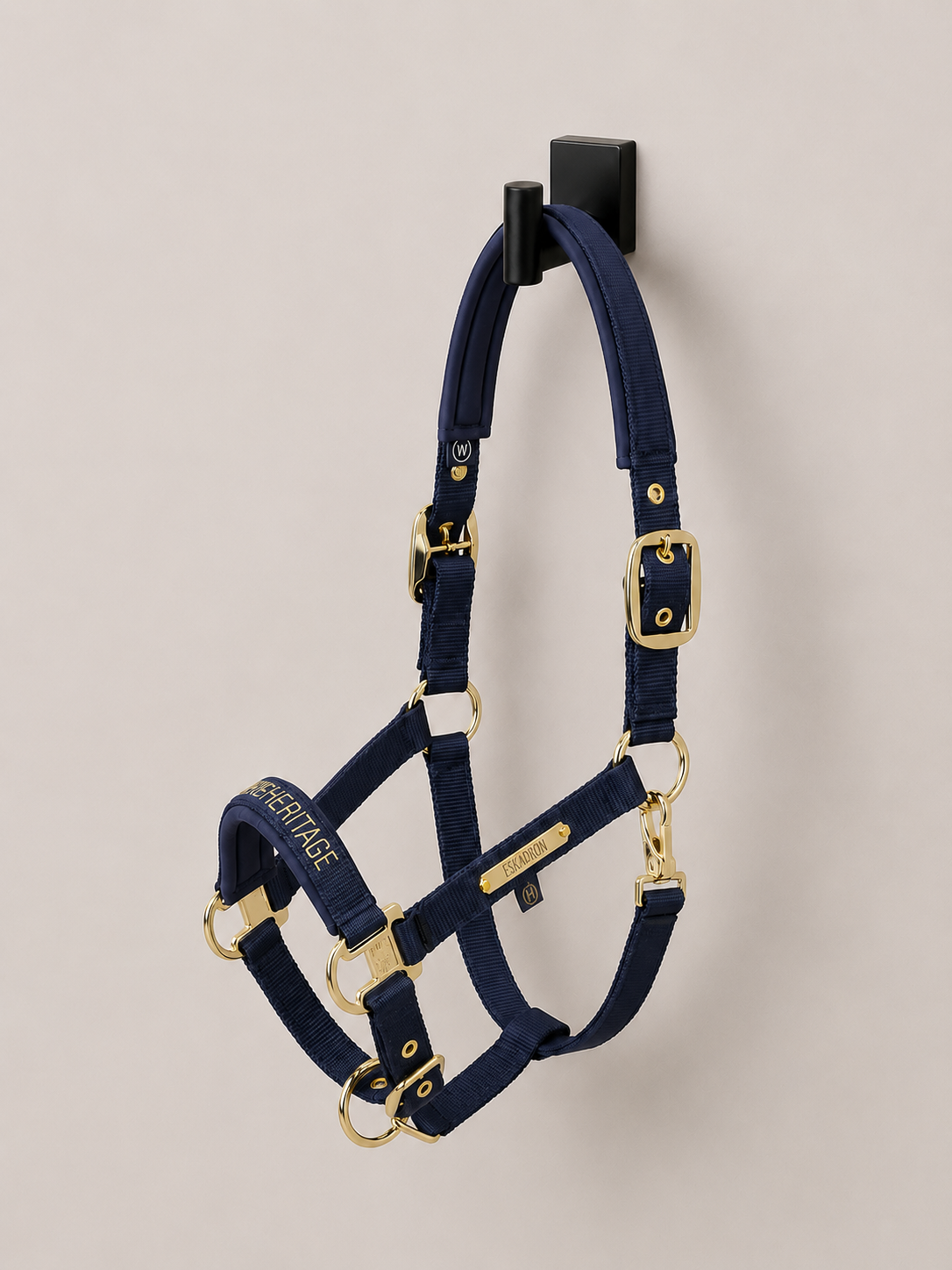 Eskadron Pony Padded Double Pin Halter Heritage Navy