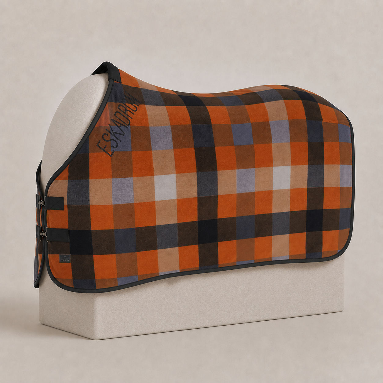 Eskadron Platinum 2026 Orange Check fleece Cooler