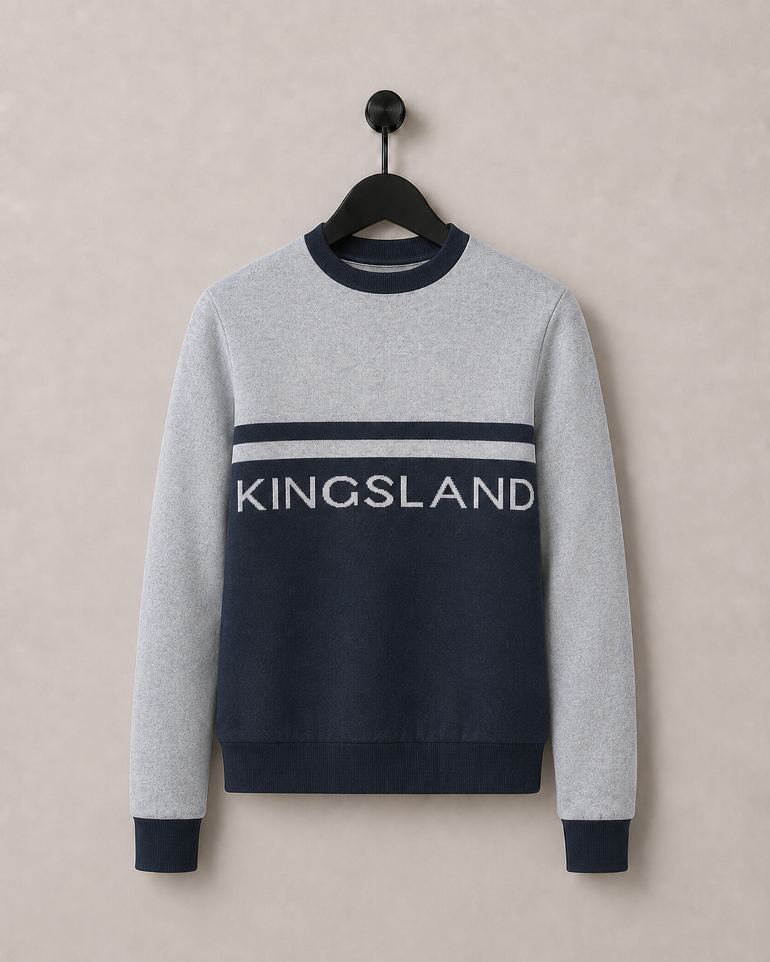 Kingsland KLMarina Ladies Knitted Pullover Sweater Quarry/Gray