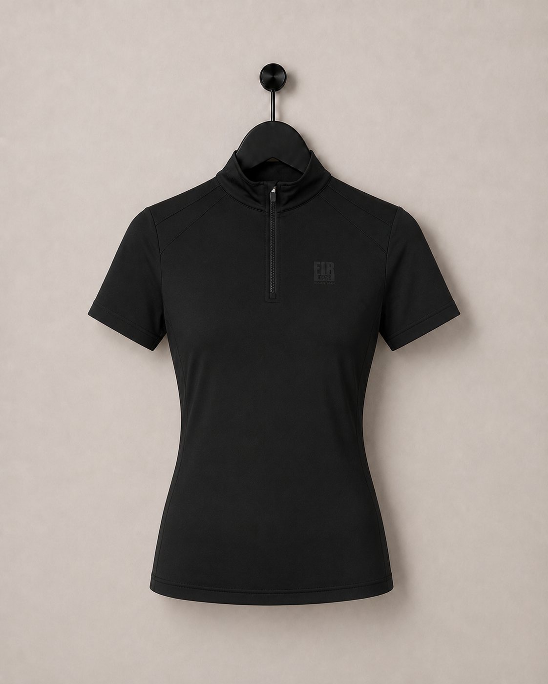 Catago FIR-Tech Short-Sleeve Riding Shirt Black
