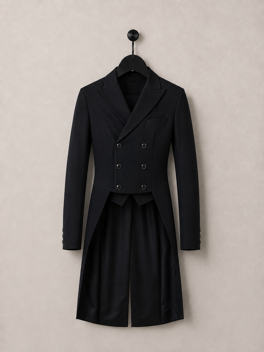 Pikeur Mens James Shadbelly Show Jacket Tail Coat Black Navy
