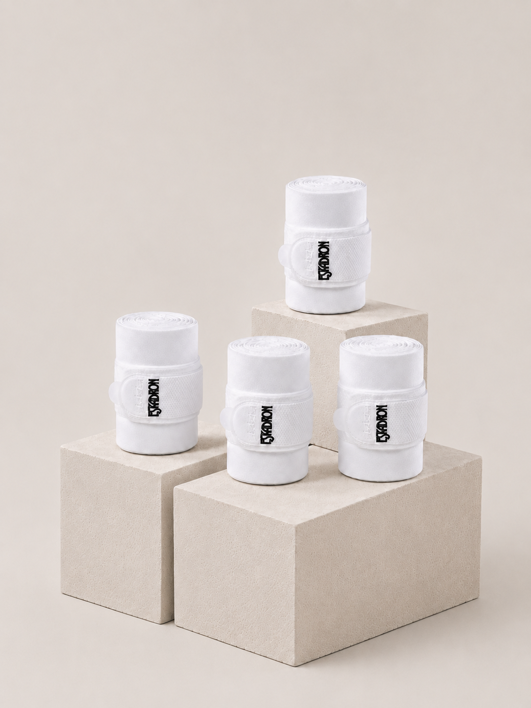 Eskadron Set of 4 Mesh White Bandages Polo Wrap