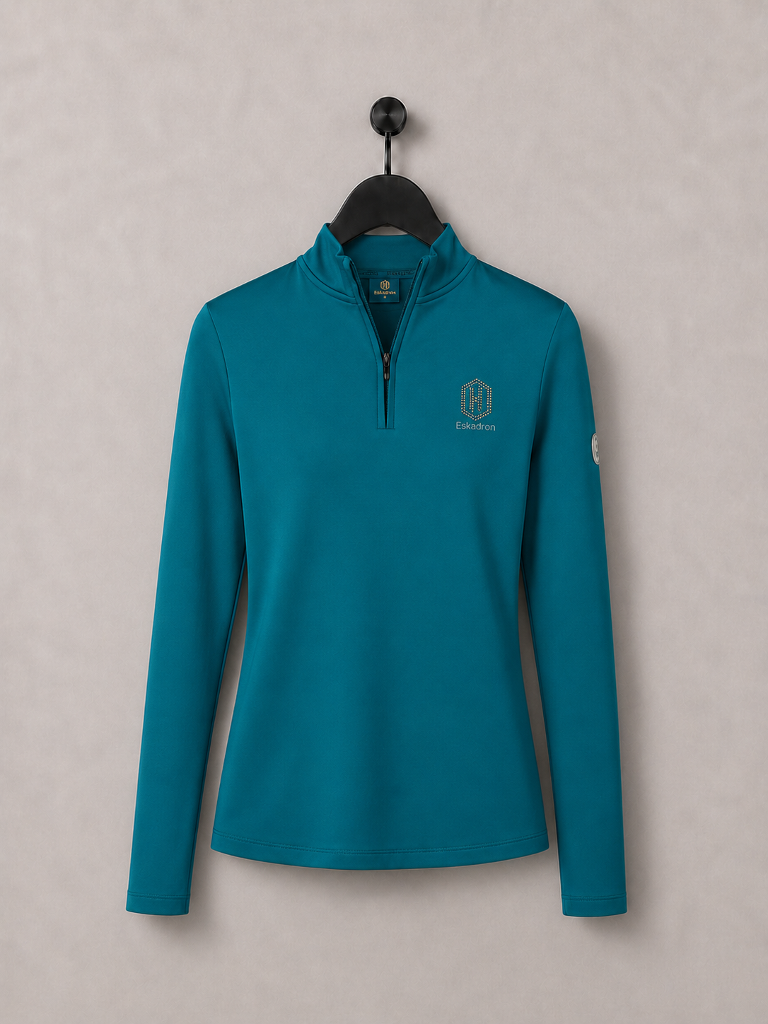 Eskadron Cosy Half Zip Riding Shirt Womens Green