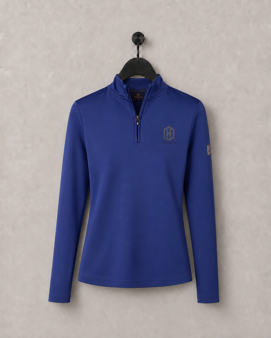 Eskadron Cosy Half Zip Riding Shirt Womens Blue