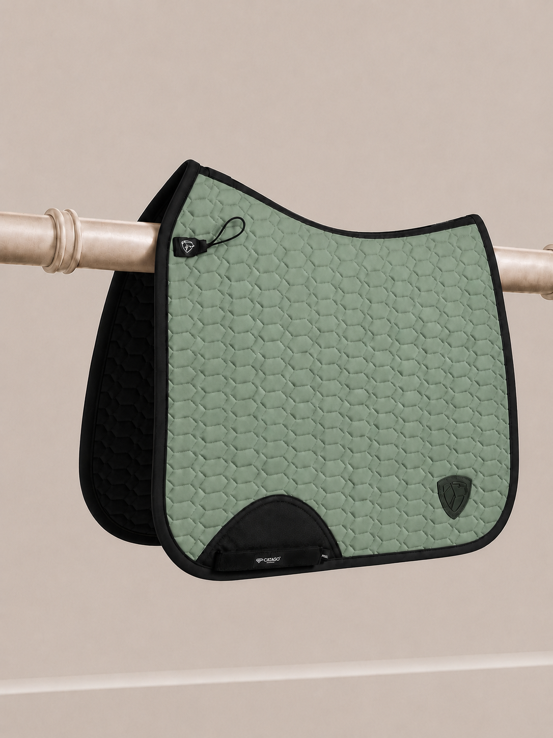 Catago FIR-Tech Grand Saddle Pad Dressage Green