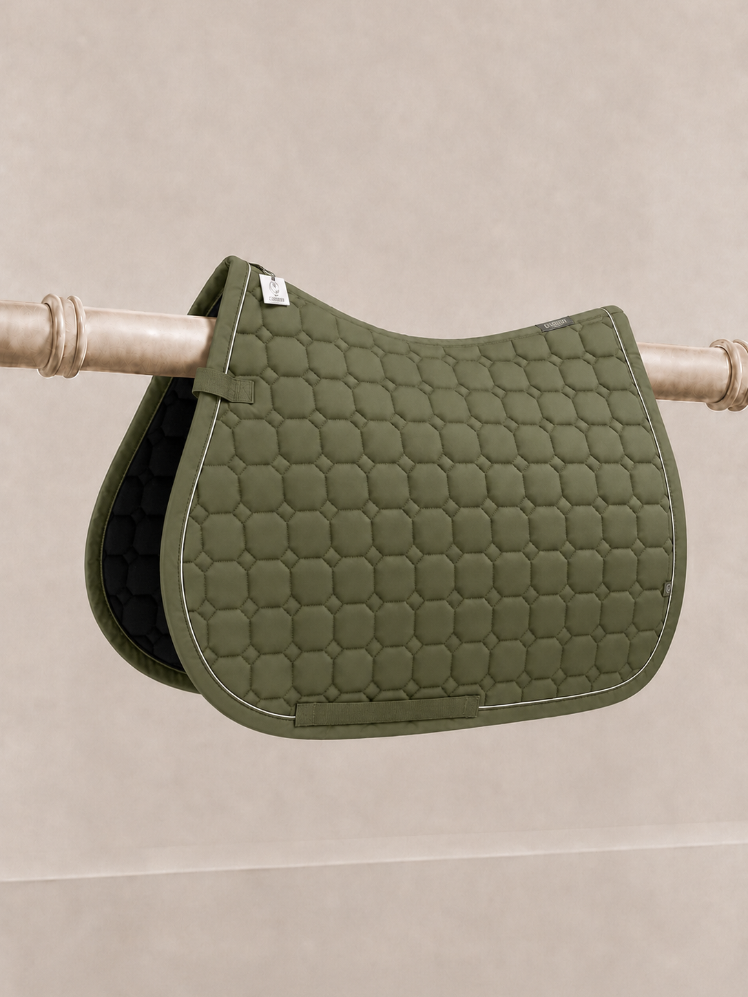 Eskadron Cotton Saddle Pad All Purpose Jumping Olive Green