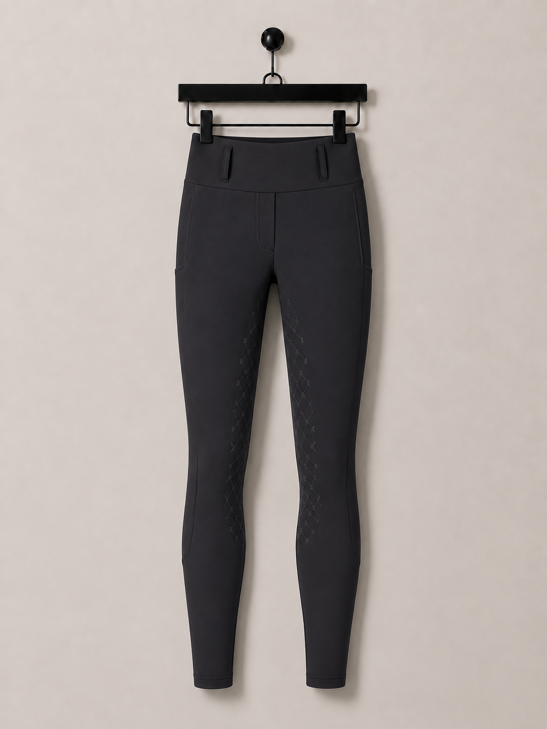 Eskadron Womens Cosy Full Grip Riding Tights Black