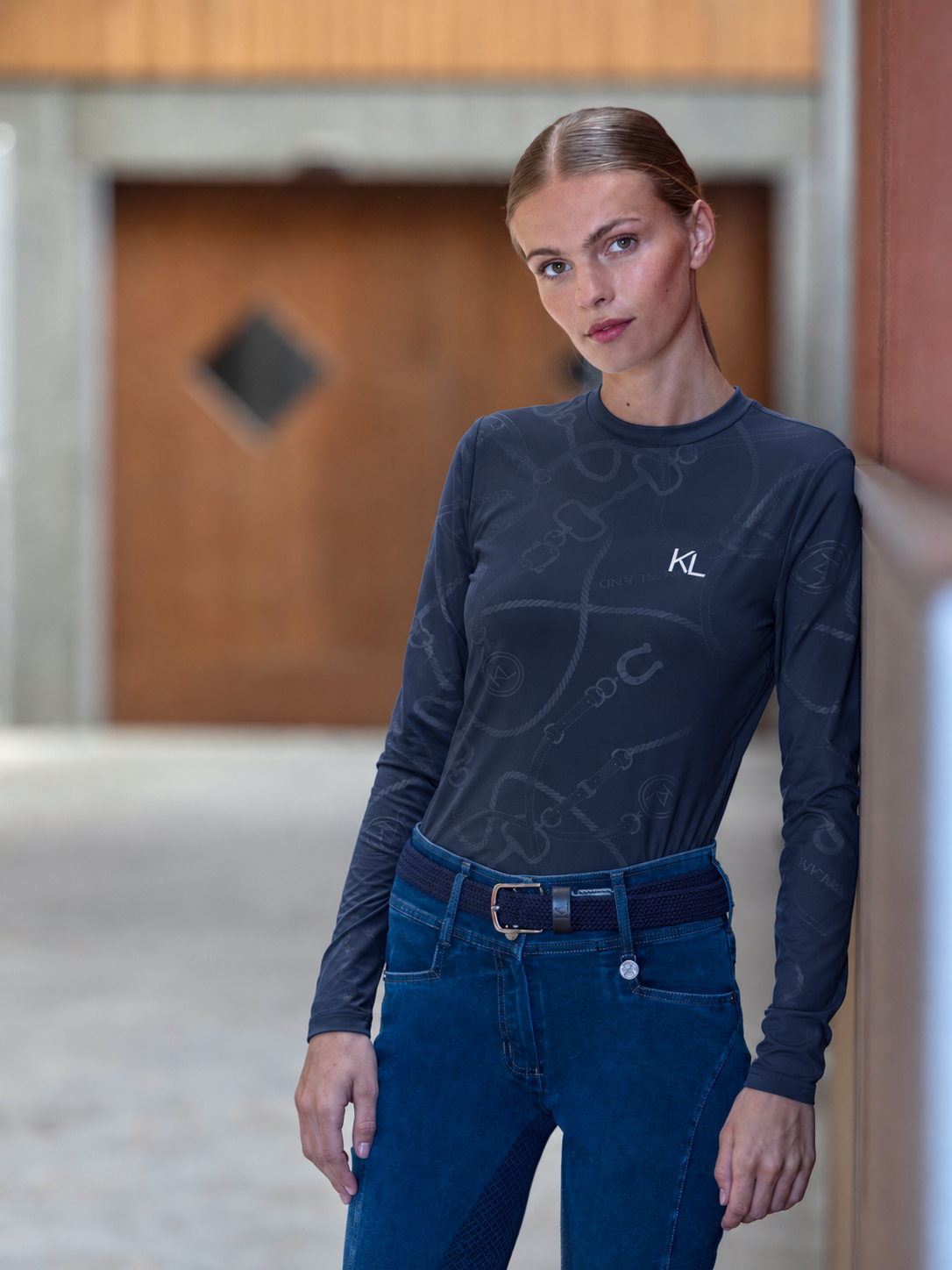 Kingsland KLLindsay Women's Training Shirt Navy