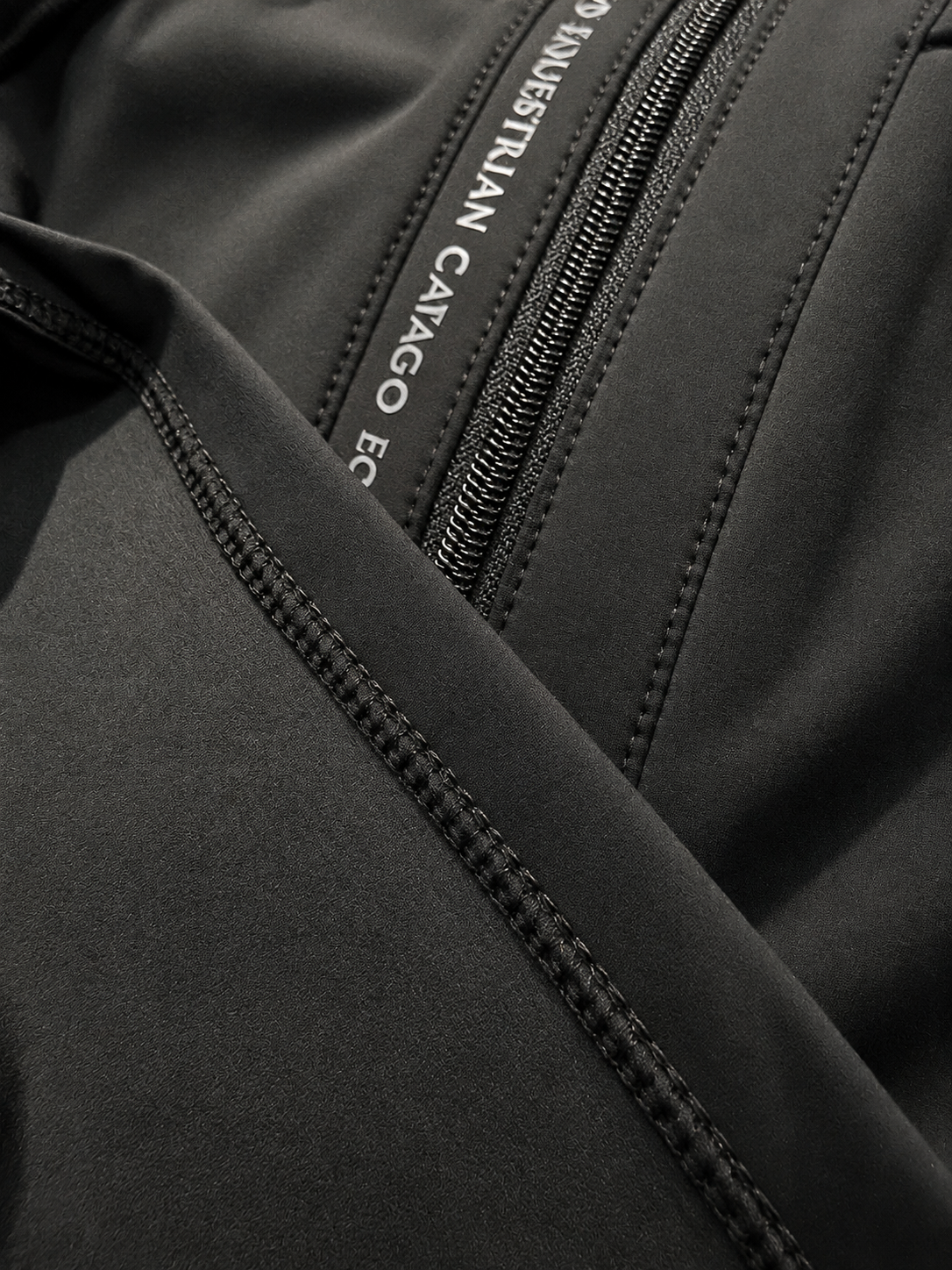 Catago Bree Half-Zip Long Sleeve Riding Shirt Navy