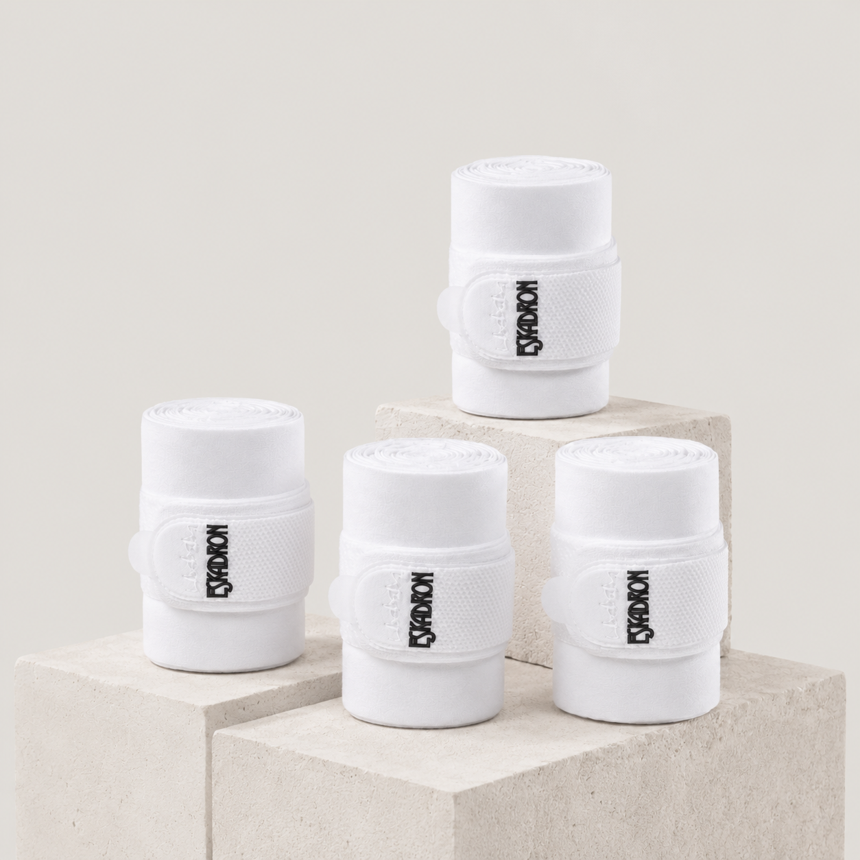 Eskadron Set of 4 Mesh White Bandages Polo Wrap