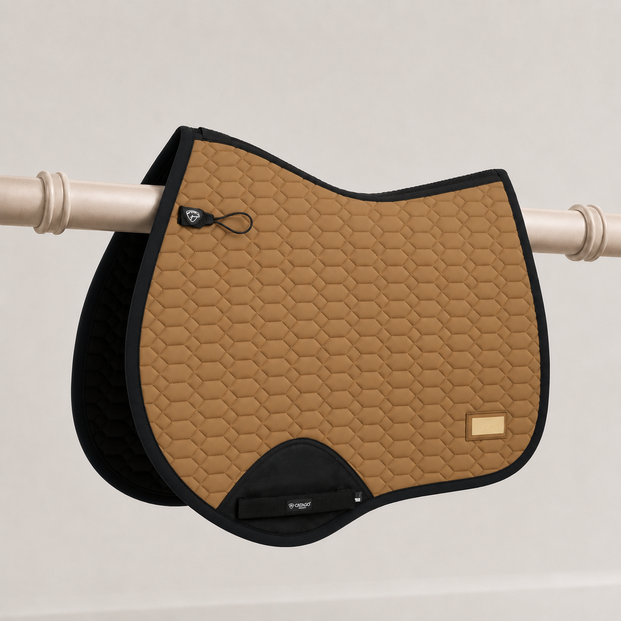 Catago FIR-Tech Grand Saddle Pad Jump AP Camel Brown