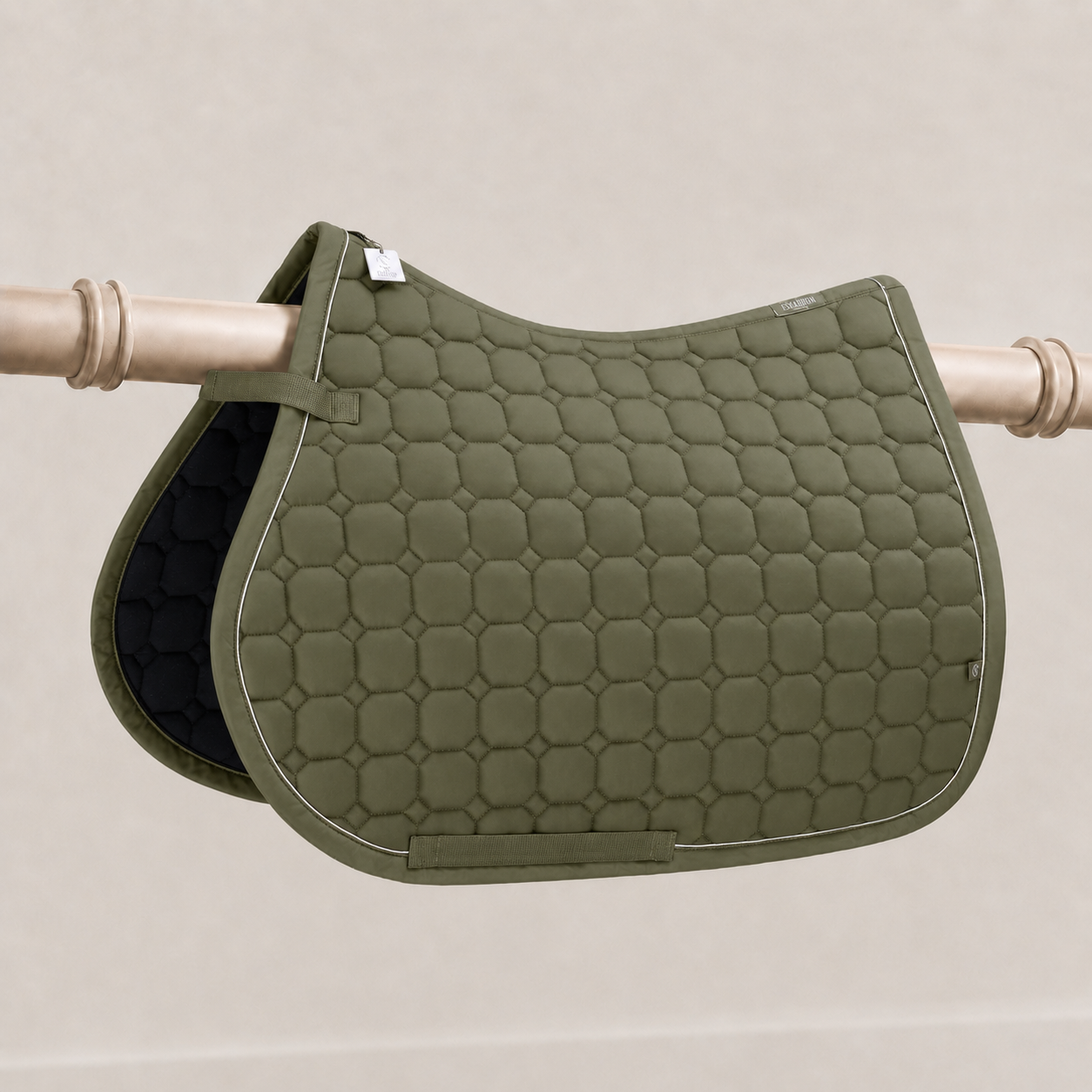 Eskadron Cotton Saddle Pad All Purpose Olive Green