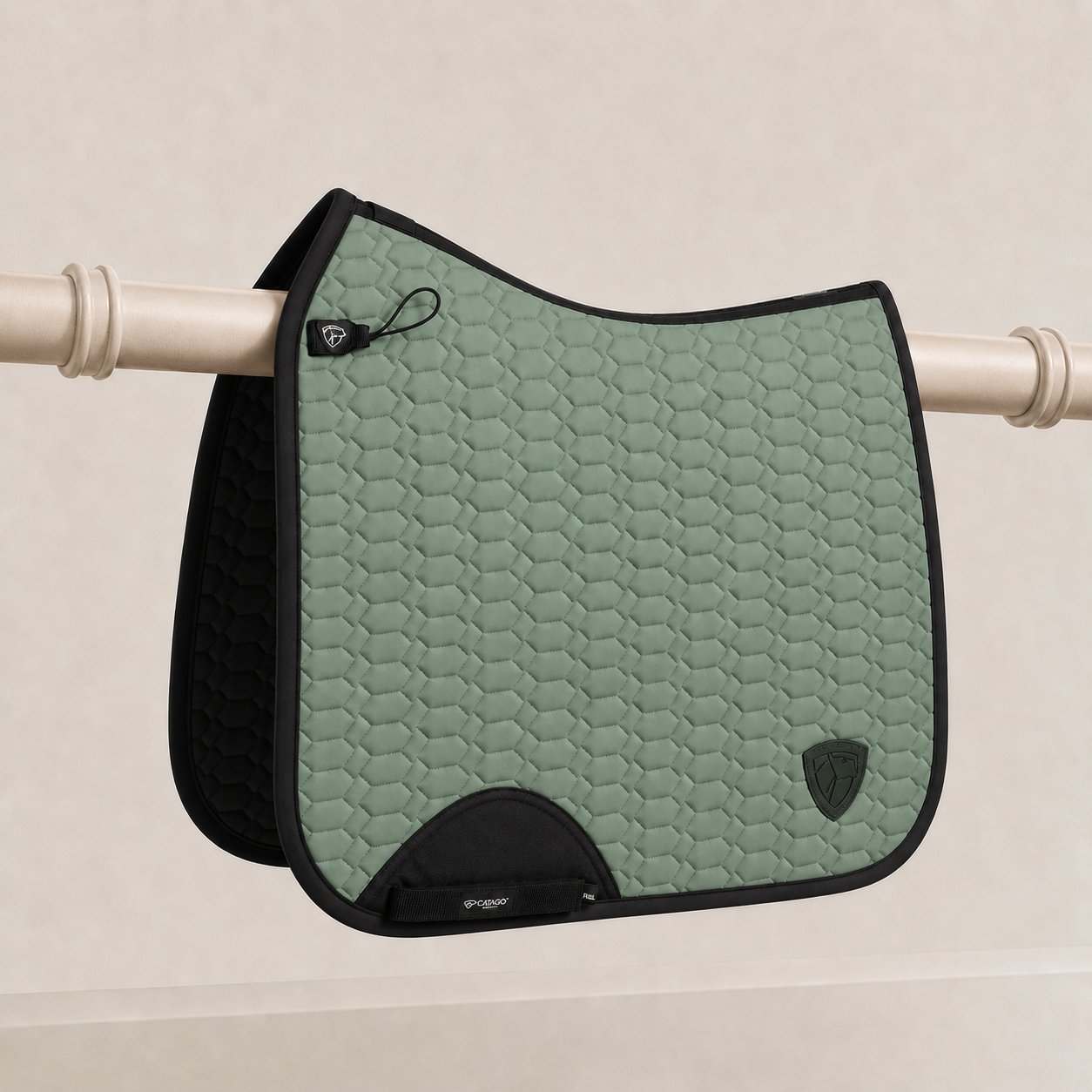 Catago FIR-Tech Grand Saddle Pad Dressage Green