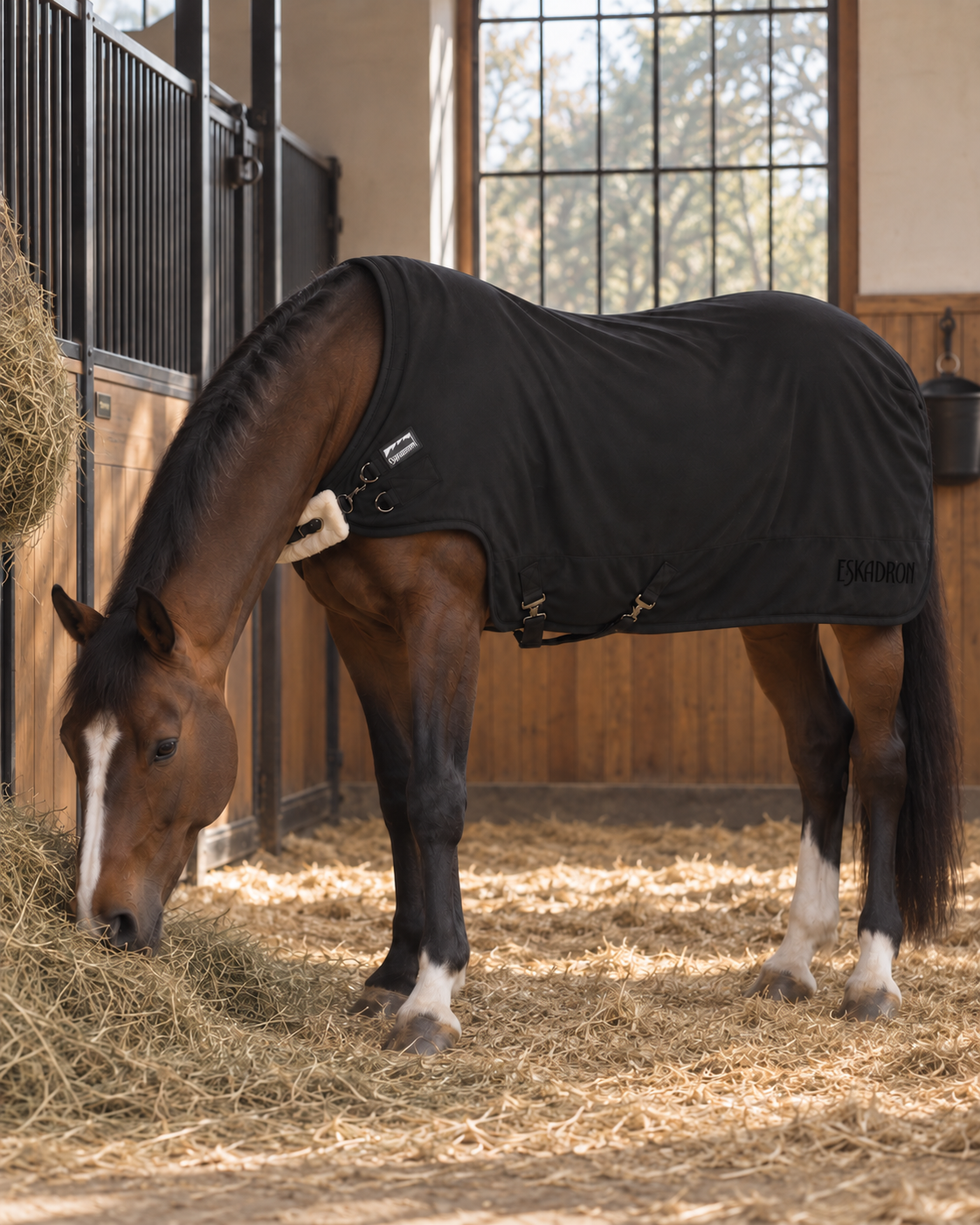 Eskadron Delta II Walker/Stable System Sheet Lightweight Rug Black