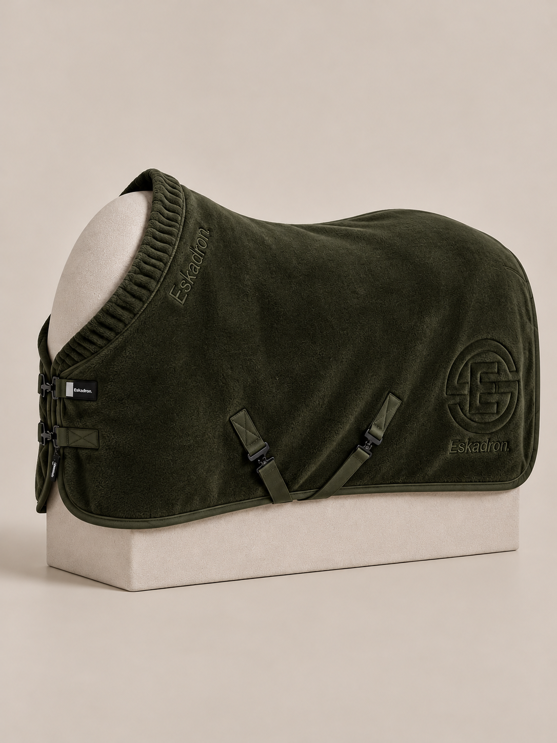 Eskadron Double Fleece Mid Weight Sweat Rug Cooler Deep Green