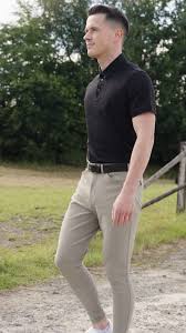 Pikeur New Rodrigo Mens Riding Breeches Knee Patch 147603