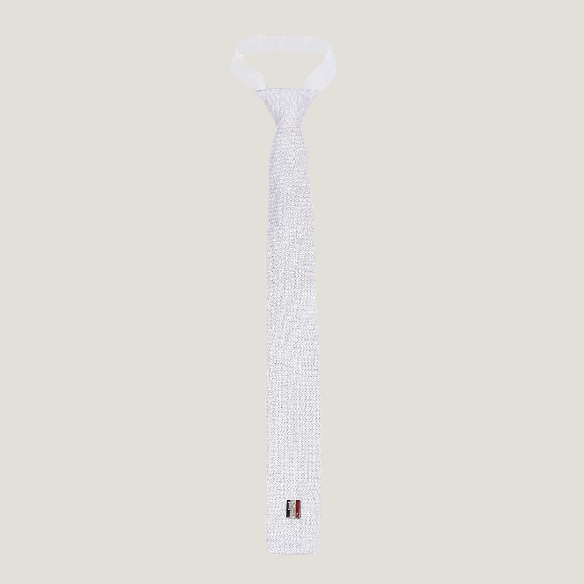 Kingsland Classic Mens Show Competition Tie White