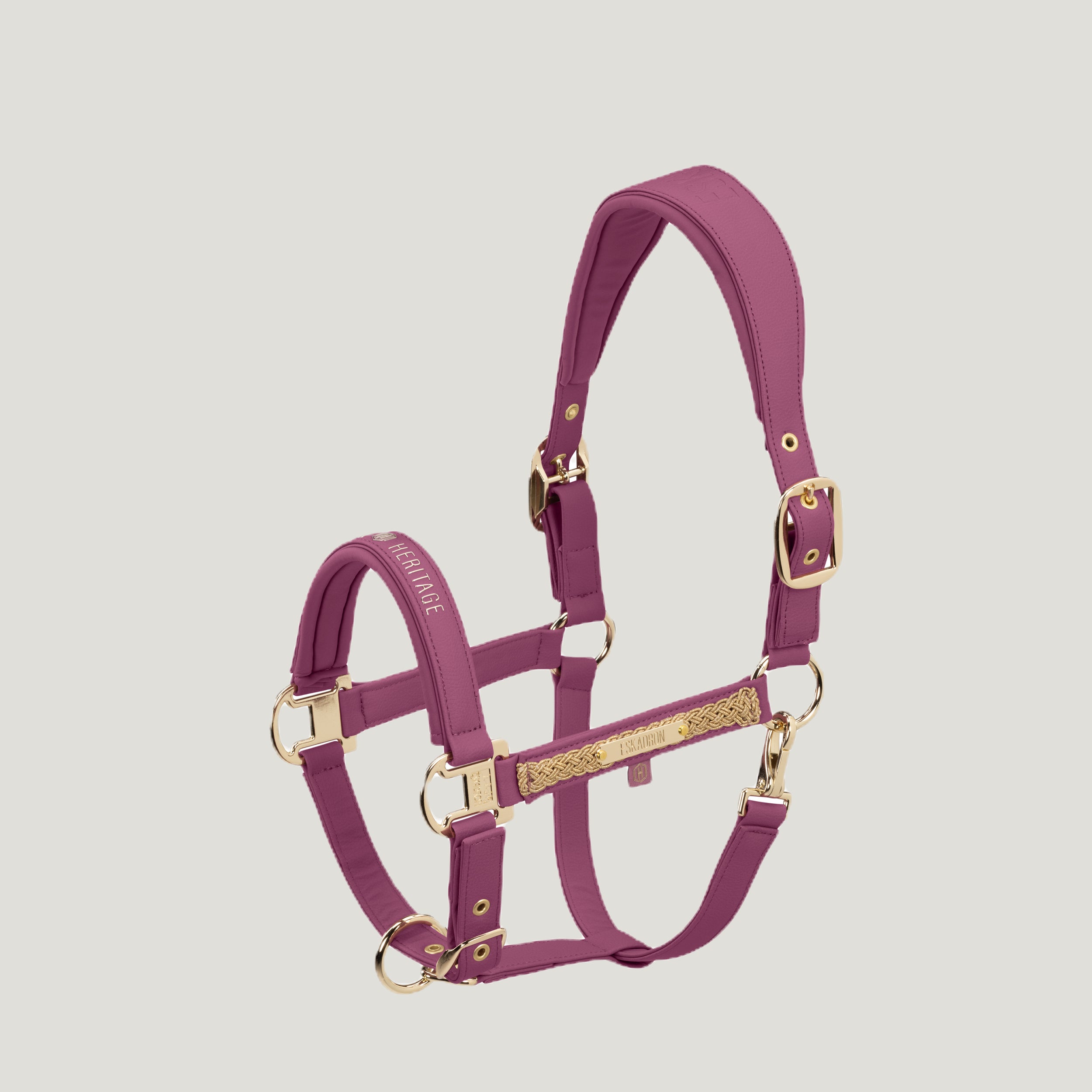 Eskadron Faux Leather Halter Double Pin Heritage