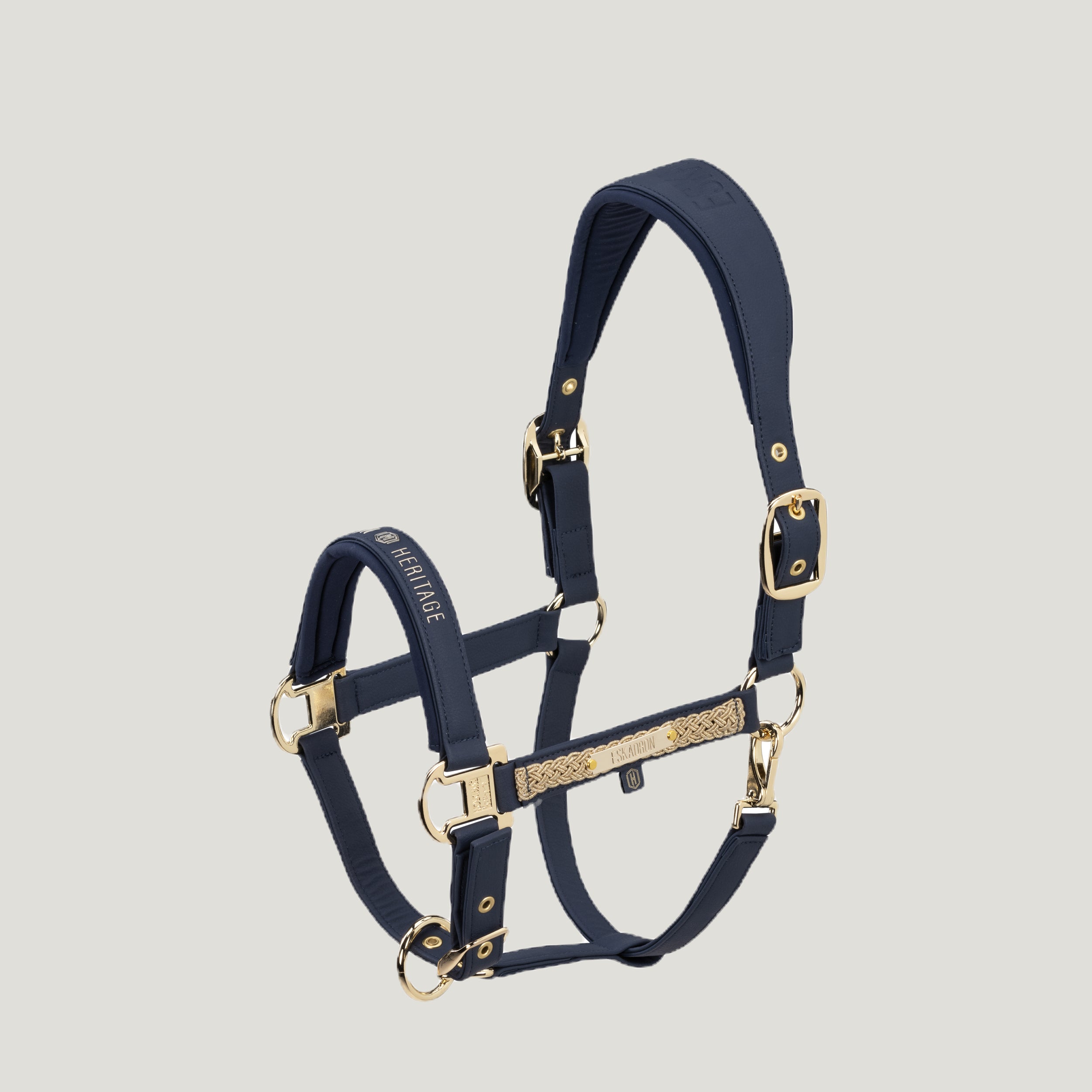 Eskadron Halter Faux Leather Heritage Dark Navy