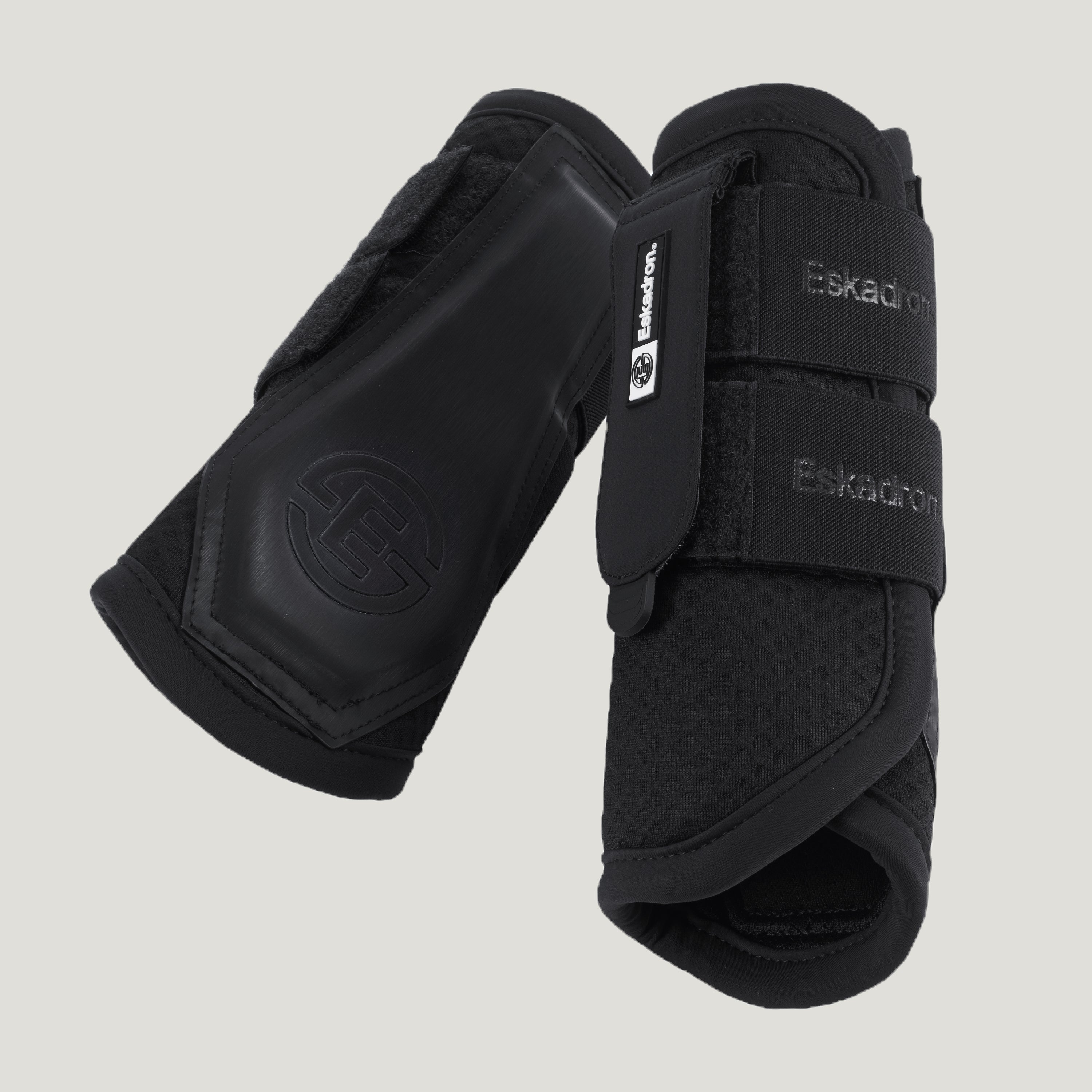 Eskadron Horse Tendon Exercise Mesh Boots Black