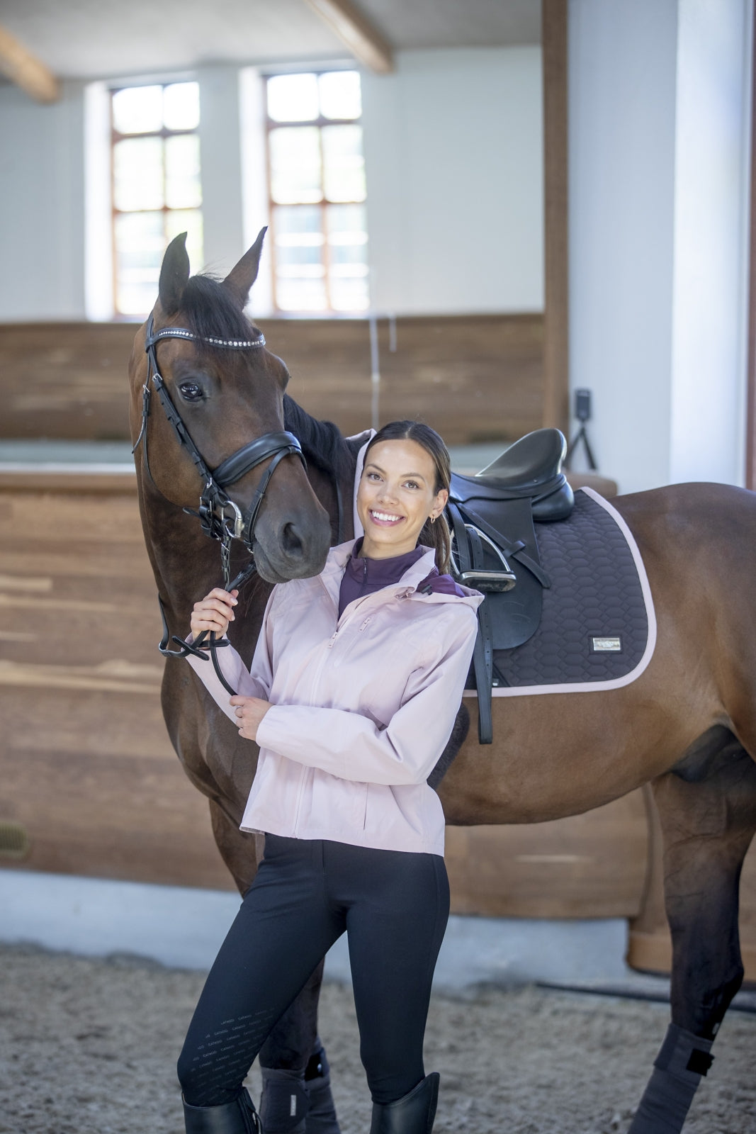 Catago FIR-Tech Grand Saddle Pad Dressage Brown