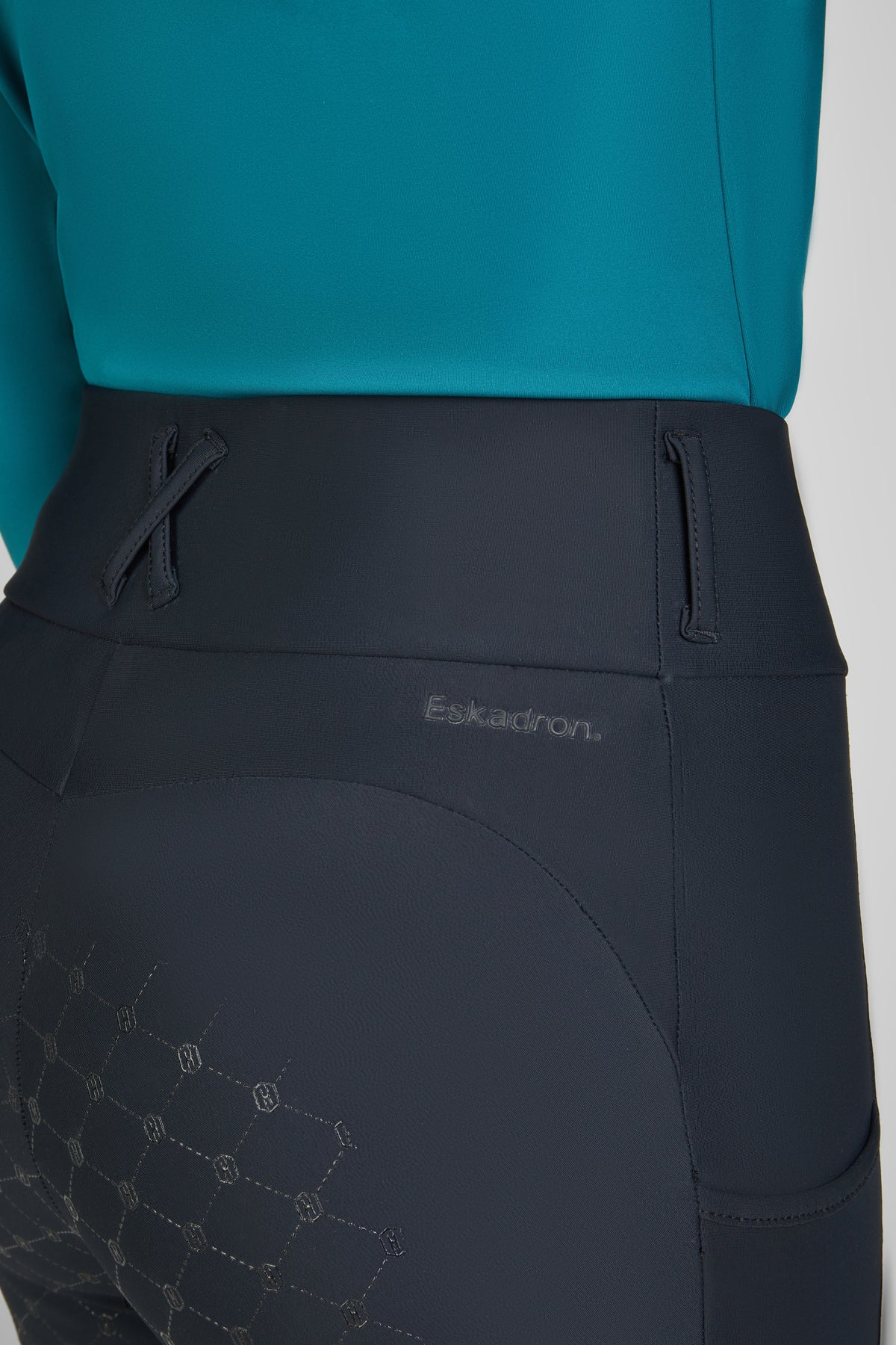 Eskadron Womens Cosy Full Grip Riding Tights Black