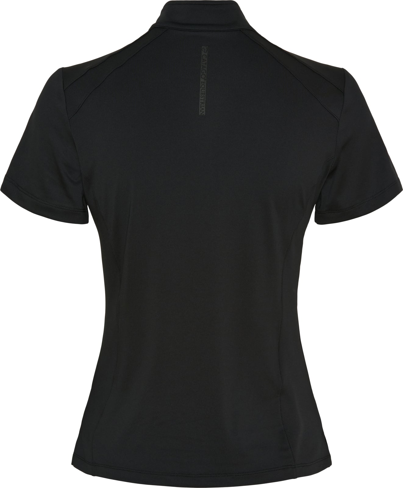 Catago FIR-Tech Short-Sleeve Riding Shirt Black