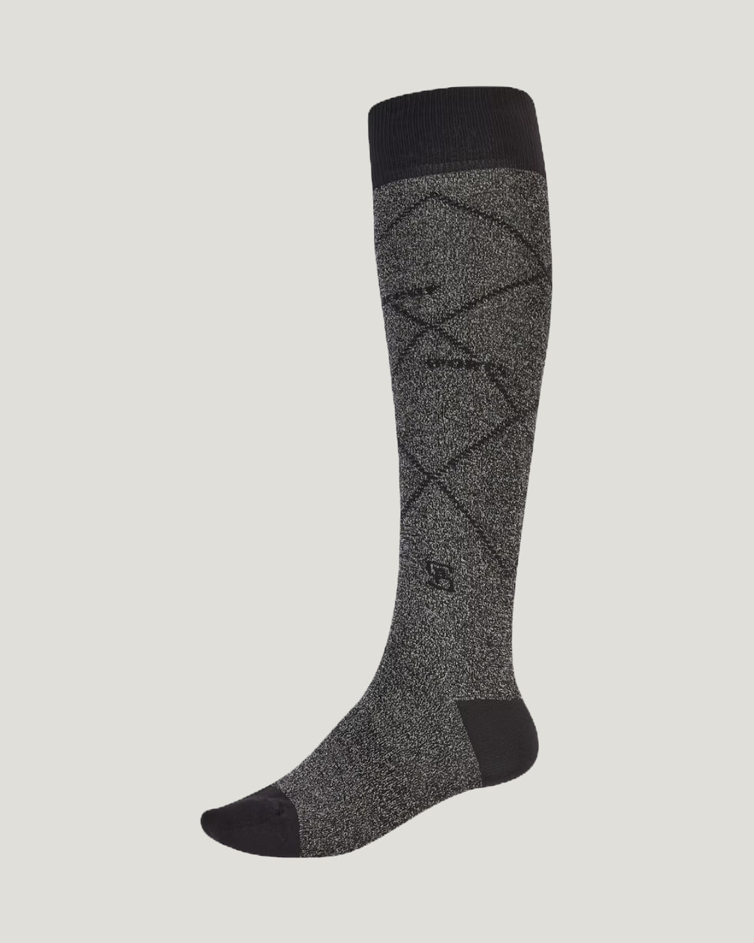 Pikeur Show Knee Socks Lurex Shine Black