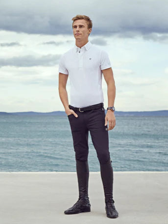 Kingsland Classic Mens Show Competition Shirt Mesh White