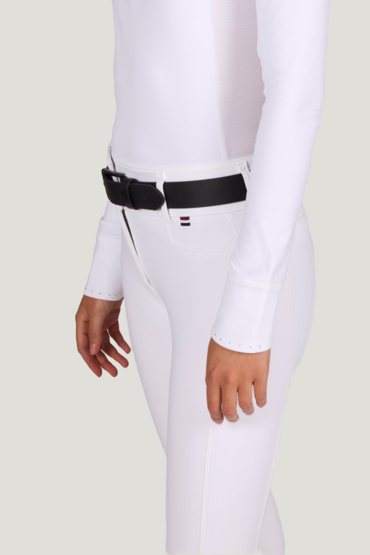 Kingsland KLKira H-Shape Full-Grip Ladies Breeches White