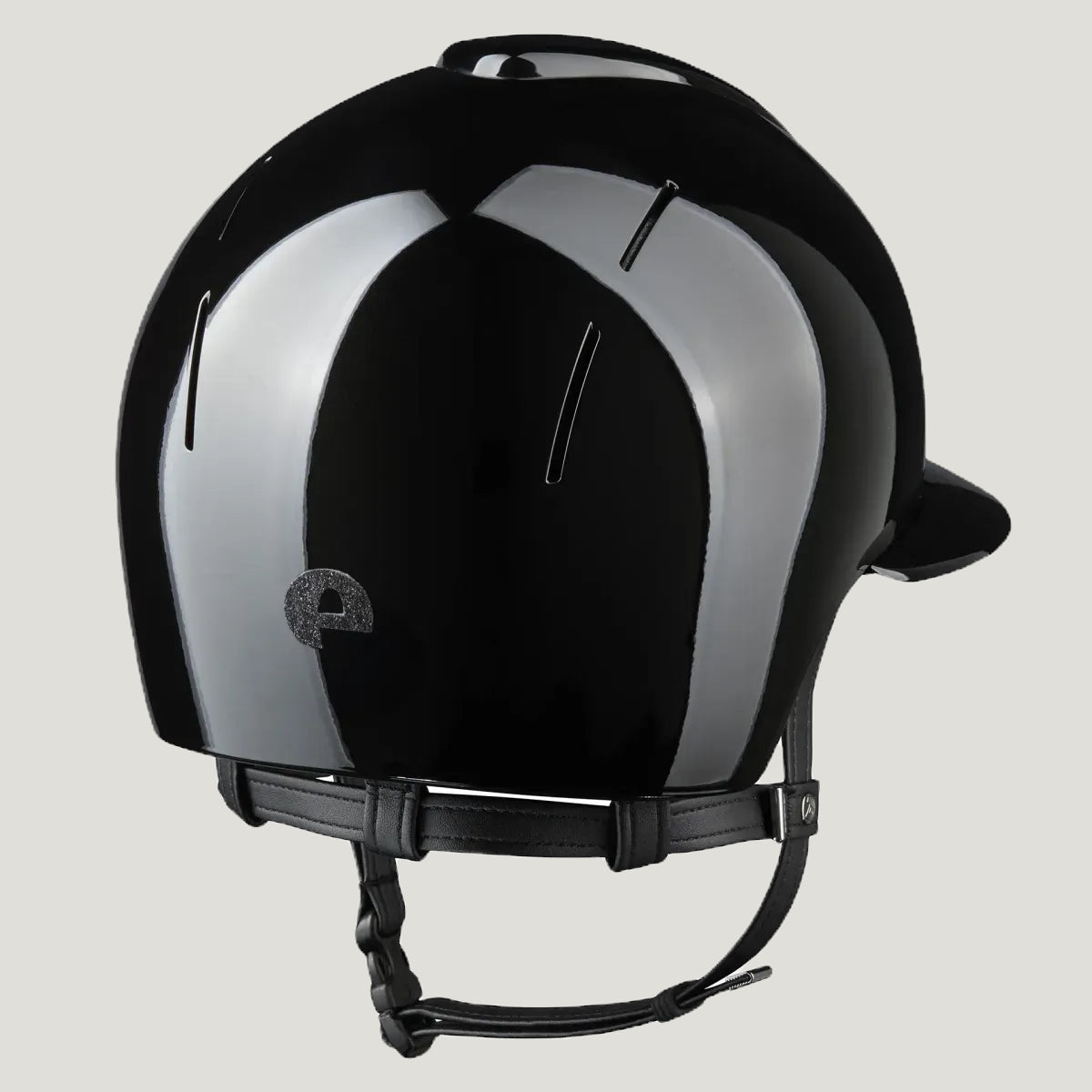 KEP Smart Nova Black Metal Polish Wide Visor Star Helmet