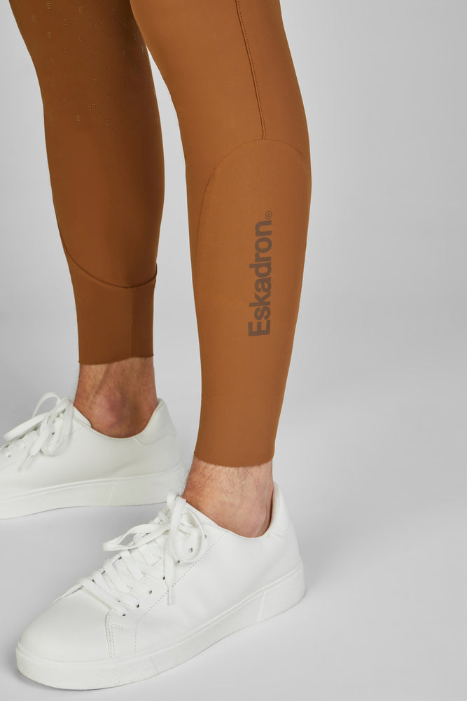 Eskadron Mens Pro Riding Softshell Breeches Almond Brown