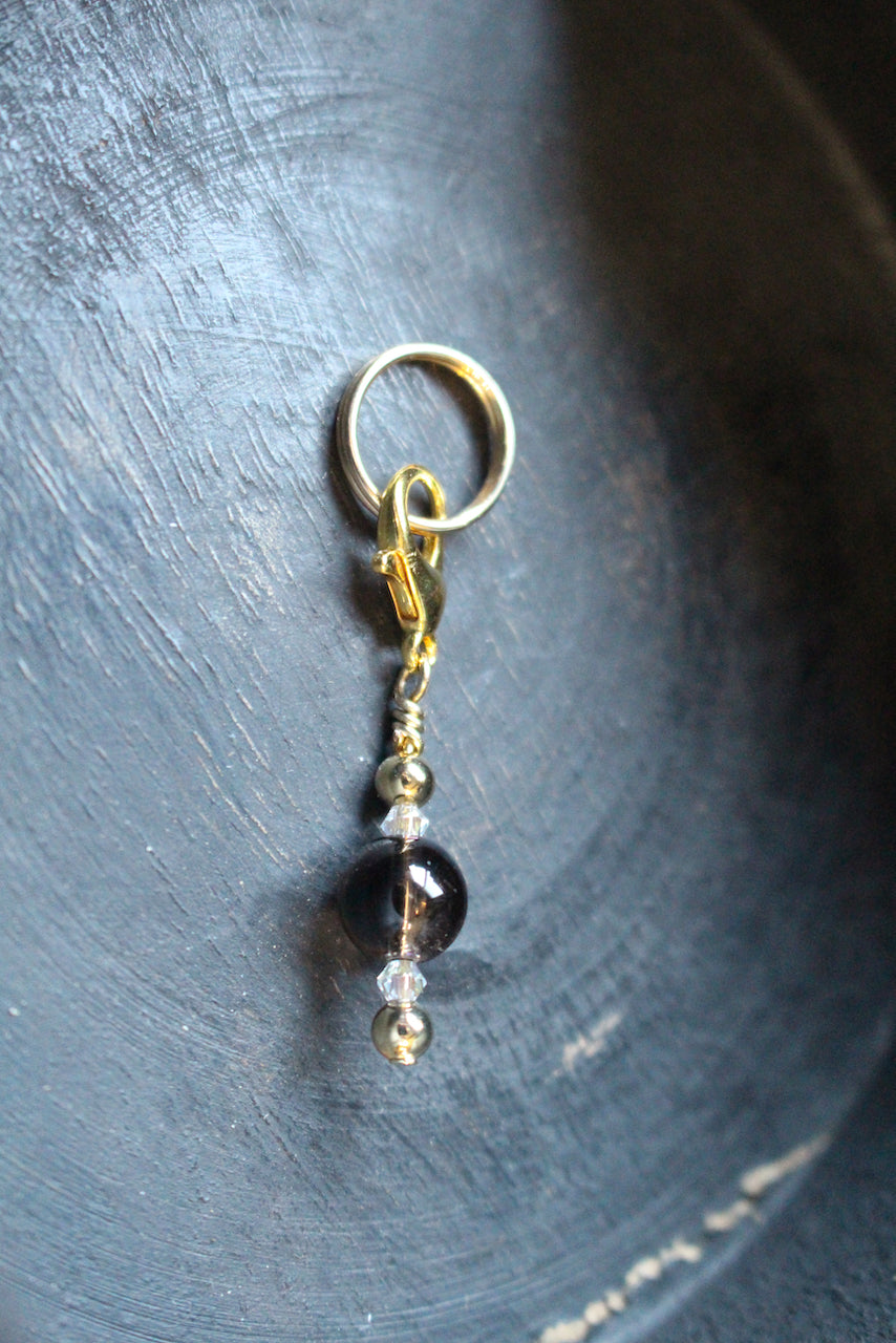Westoria Smokey Quartz Bridle Charm- Positive Thoughts & Relaxation