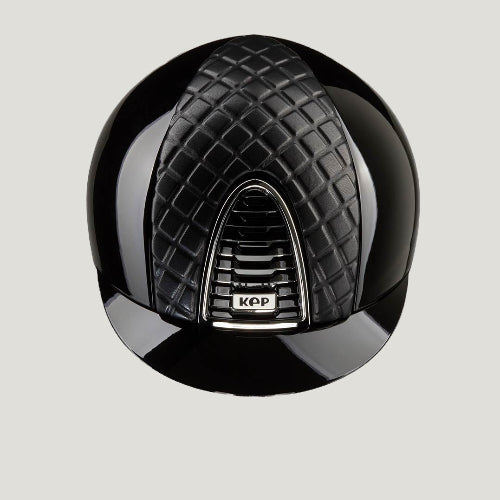 KEP CROMO 2.0 Helmet Black Polish Leather Front MILANO