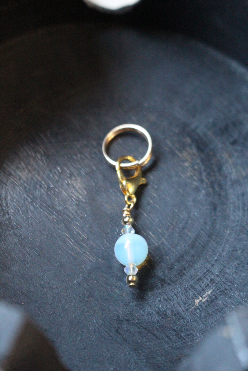 Westoria Opalite Bridle Charm- Confidence, Prosperity, Stability