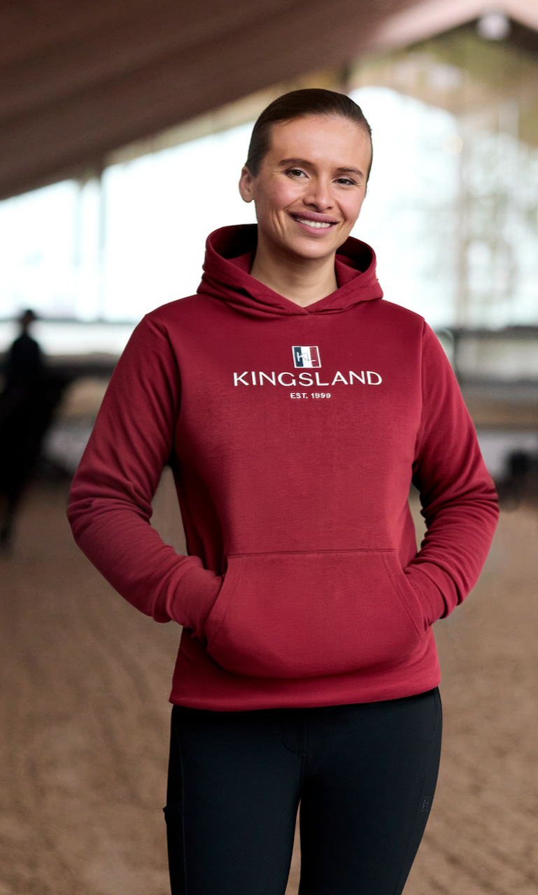 Kingsland Classic Unisex Hoodie New Burgundy