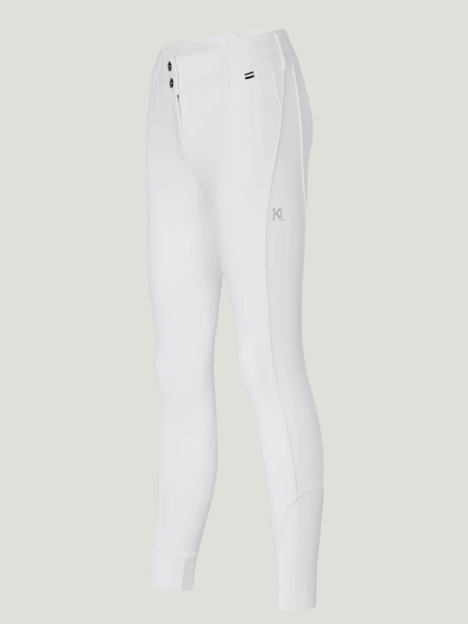 Kingsland KLKira H-Shape Full-Grip Ladies Breeches White