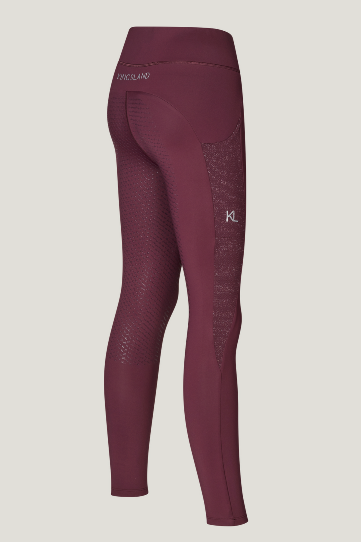 Kingsland KLValerie Ladies Full Grip Tights Burgundy