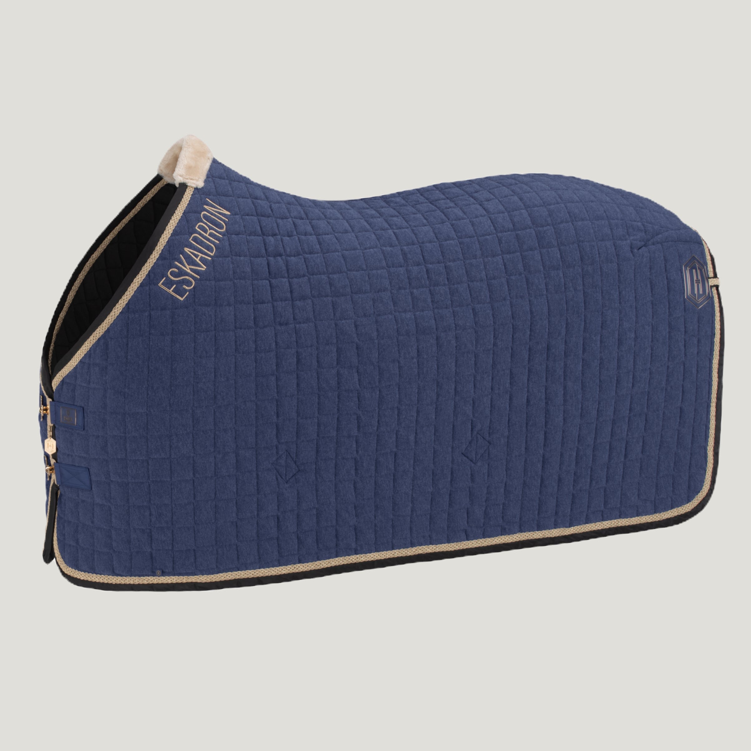 Eskadron Heritage Quilted Cooler Sweat Rug Blue