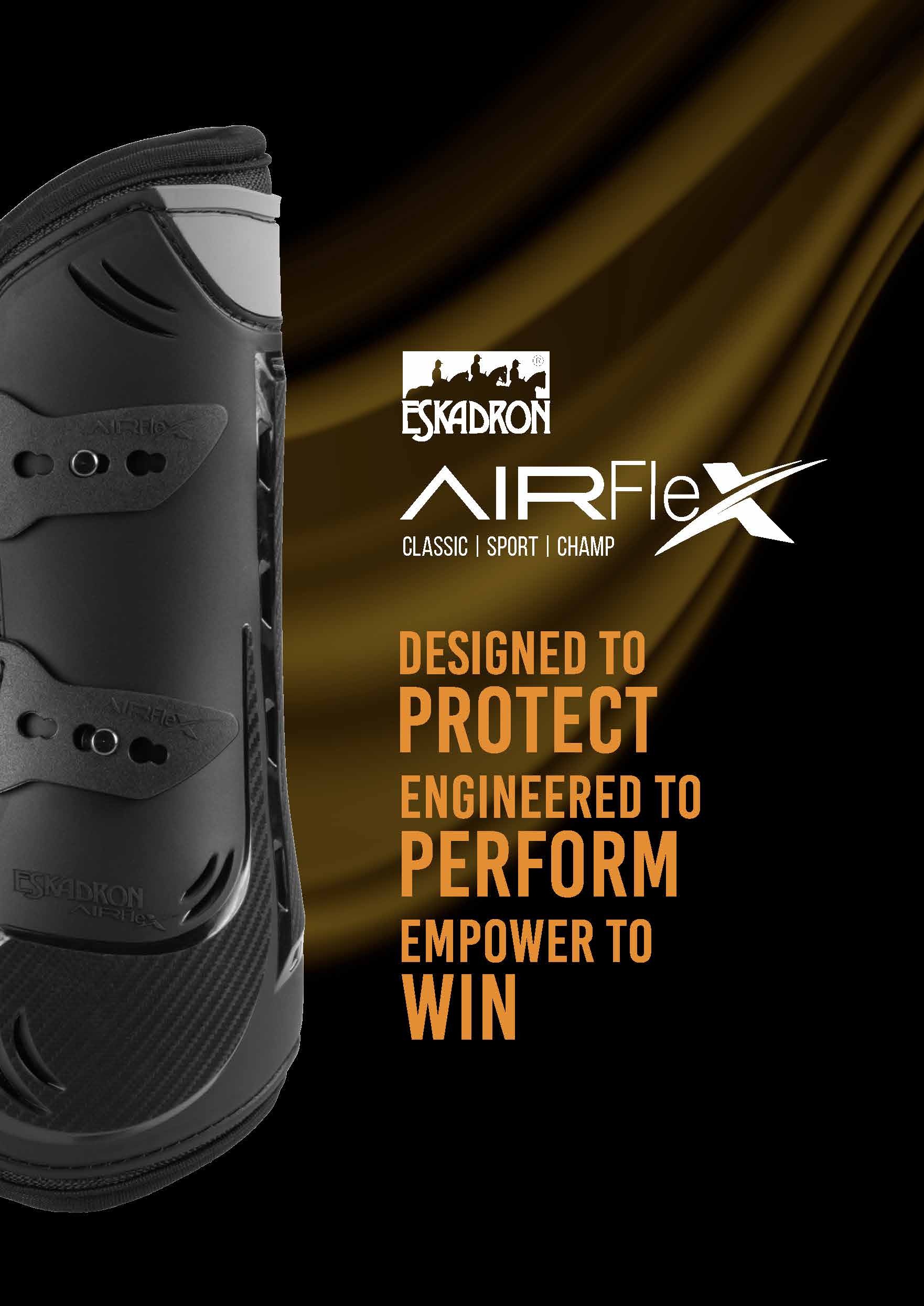 Eskadron New Air Flex Sport Protection Front Tendon Boots