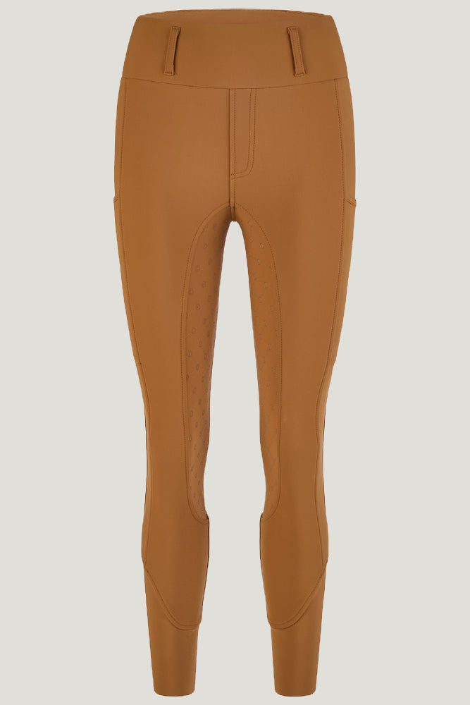 Eskadron Womens Pro Riding Grip Tights Almond Brown