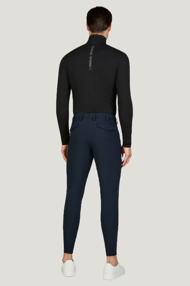 Pikeur Mens Rodrigo Breeches Knee Patch Navy
