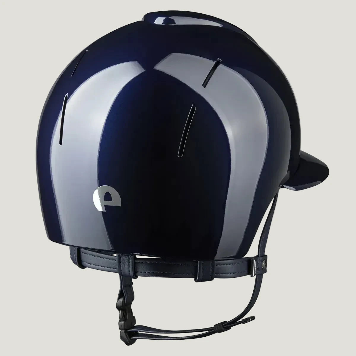KEP Smart Nova Navy Polish Blue Strap Wide Visor