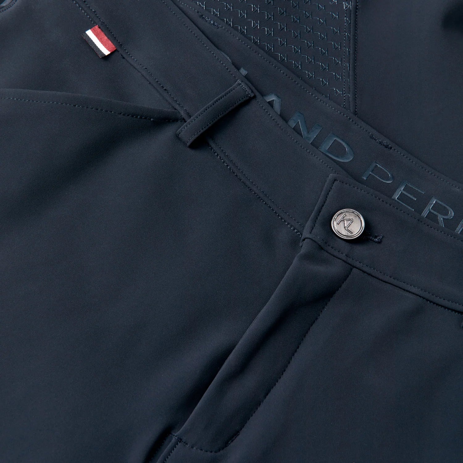 Kingsland KLKent Mens Full-Grip Riding Breeches Navy
